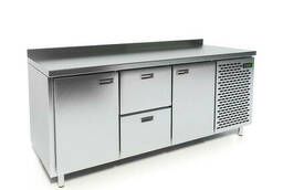 Шкаф-стол холодильный Eqta Smart СШС-2, 2 GN-1850 (нерж)