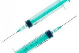 Medical disposable syringes