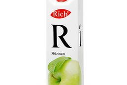 Сок Рич 1 литр Яблоко 12 шт в упаковке