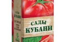 Сок томатный ТМ Сады Кубани 1л