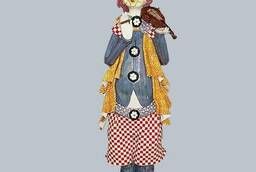 Статуэтка Клоун стоящий со скрипкой