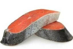 Salmon steak (sockeye salmon)
