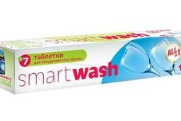 Таблетки для посудомоечных машин SmartWash 15 шт.