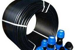 Polyethylene pipes for water supply and gas pipelines