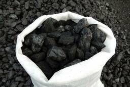 Coal in bags