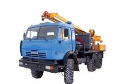 URB-2A2D drilling rig on the KamAZ-43114 chassis