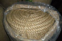 Jute rope from 6 to 22 mm.