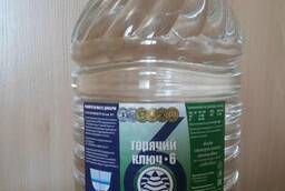 Вода минеральная торговой марки Горячий ключ-6 5 литров