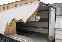 Замена - ремонт боковой стенки фургона