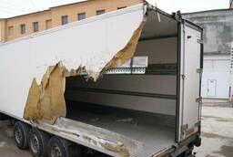 Замена, ремонт боковых панелей фургона (завод)