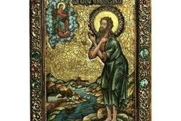 Живописная икона Преподобный Алексий, человек Божий на. ..