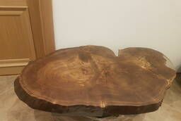 Журнальный столик из массива ценных пород дерева