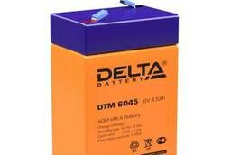 Аккумулятор Delta DTM 6045 6V/4, 5A/ч 70х47х101 (ибп для. ..