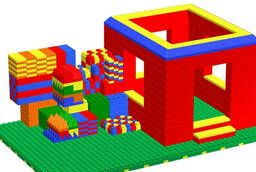 Архитектурный набор для группы детского сада 5-6 лет