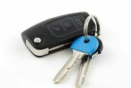 Auto keys, keys with a chip and Remote control