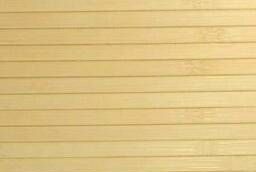 Бамбуковое полотно натуральный, ламели 7, 5мм, 1000 мм