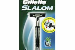 Бритва Gillette (Жиллет) Slalom, с 1 сменной кассетой. ..