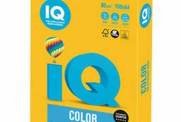 Бумага цветная IQ color, А4, 80 г/м2, 100 л. , интенсив. ..