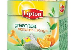 Чай Lipton (Липтон) Green Mandarin Orange, зеленый, 20. ..