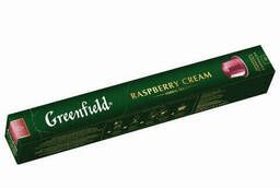 Tea capsules Greenfield Raspberry Cream, herbal. ..