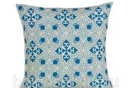 Декоративная подушка со съёмным чехлом Blue and White (Узор)