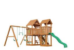 Wooden childrens playground for the summer cottage Sailor. ..