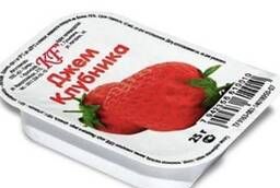 Jam, portioned jam Strawberry, KF 25g