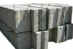 Фундаментные блоки, цементные растворы, бетон и др.