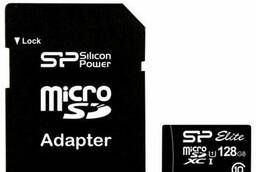 Карта памяти microSDXC 128 GB Silicon Power Elite UHS-I. ..