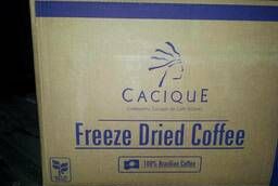 Instant sublimated coffee Cacique (Cacique, Brazil)