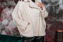 Jacket with mink