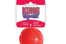 Kong Игрушка KONG для собак Сквиз Мячик средний резиновый. ..