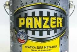 Краска Panzer ДЛЯ Металла Гладкая Светло-Серая 2, 3 Л RAL 7047