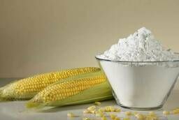 Cold swelling corn starch for production. sauces