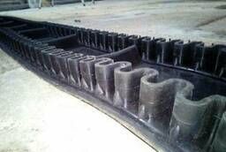 Conveyor belt with corrugated sides M60 1400-6-TK-200-2-5-2-RB