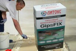 Литокс Гипсовый монтажный клей Gips-Fix