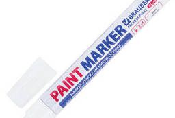 Маркер-краска лаковый (paint marker) 4 мм, Белый. ..