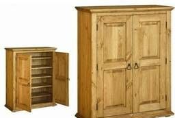 Solid wood furniture in country style