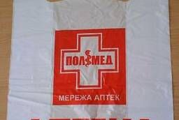 Печать на пакетах, пакеты с логотипом Ленск
