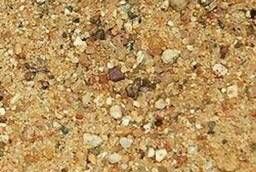 Песок крупнозернистый намывной