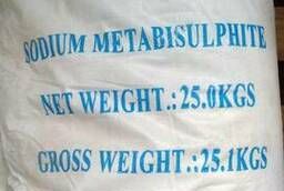 Пиросульфит натрия Ч- метабисульфит (мешок 25 кг)