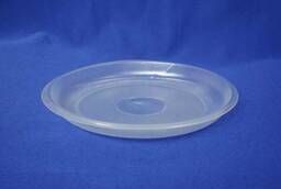 Пластиковая одноразовая тарелка Десертная большая, д205мм