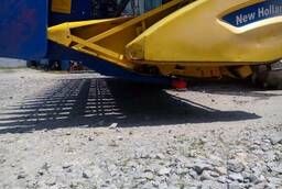 Attachment for harvesting sunflower combine harvesters New Holland