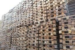 We sell used wooden pallets, Euro pallets, Euro pallets