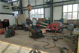 Rolling mill for rolling steel balls