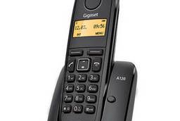 Cordless phone Gigaset A120, memory for 40 numbers, caller ID. ..