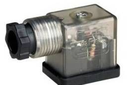 Разъем электрический-коннектор DIN 43650 аналог СЭ11-19. ..