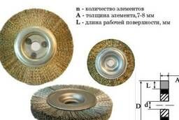 Щетки дисковые для дрели ОРГ-70-2847-3701-ДД