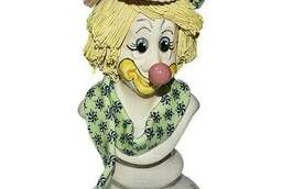 Скульптура Бюст- клоун в берете
