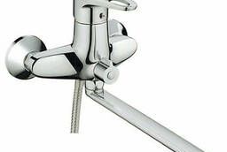 Bath mixer HB2265 long spout, switch in the body